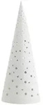 K&auml;hler Nobili Teelichthalter hoch H25.5 cm Bone china Schnee Weiss