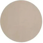 ASA Selection leather optic Tischset rund, stone &Oslash;38 cm