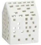 K&auml;hler Urbania Lichthaus Classic H9.5 Keramik Wei&szlig;