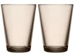 Iittala Kartio Trinkglas 40cl 2er Set Leinen
