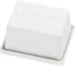 r&auml;der Alles in Buddha Butterdose Wei&szlig;