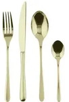 Sambonet Taste Besteck 24tlg. Vh. Edelst./PVD Champag.