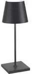 Zafferano Akkuleuchte Poldina Pro Mini 30 cm Dunkelgrau