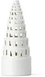 K&auml;hler Urbania Lichthaus High tower &Oslash;9 cm Keramik Wei&szlig;