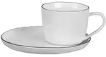 Broste Copenhagen Salt Tasse mit Untertasse 15 cl