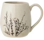 Bloomingville Bea Becher, Natur, Steingut
