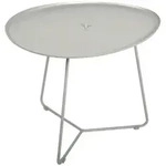 Fermob Gartentisch COCOTTE niedriger Tisch 55 x 44.5 cm Lehmgrau