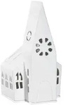 r&auml;der Lichthaus Kerzenst&auml;nder Teelicht Kirche wei&szlig;