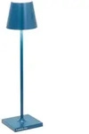Zafferano Akkuleuchte Poldina Pro Micro 27,5 cm Blu Capri