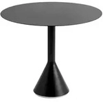 Hay Palissade Cone Outdoor Tisch &Oslash;90 x H74 cm Anthracite