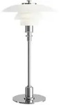 Louis Poulsen PH 2/1 Tischleuchte High lustre chrome plated