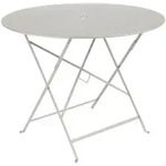 Fermob Gartentisch Bistro Tisch &Oslash; 96 cm Lehmgrau