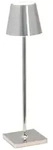 Zafferano Akkuleuchte Poldina Pro Micro 27,5 cm Chrome