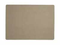 ASA Selection soft leather placemats Tischset, sandstone braun