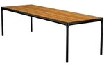 Houe FOUR Dining Table 270 x 90 cm Bamboo / Black Aluminum