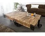 Invicta Interior Couchtisch Railway Mango, 120 x 80 x 40 cm