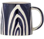 Bloomingville Shama Becher, Steingut, &Oslash; 14,5,blau