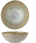 Bloomingville Fleur Schale, Natur, Steingut, &Oslash; 27xH8,5 cm