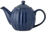 Bloomingville Latina Teekanne, Steingut, &Oslash; 13xH17 cm, blau