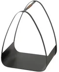 Boltze Kaminholzregal Timo, 50 cm, Schwarz