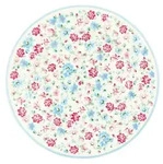 GreenGate Dessert-Teller Louisa white, &Oslash; 15 cm