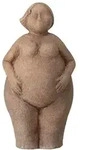 Bloomingville Kunstfigur Sidsel, L13 x B10 x H25cm, braun
