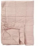 IB Laursen Klassischer Quilt aus Baumwolle, 180 x 130 cm, rosa