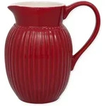 GreenGate Krug aus Steingut Alice, claret red, 1,5L