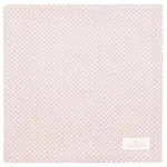 GreenGate Tischdecke Dotty 150x150cm, 150 x 150 cm - Pale Pink