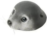 Boltze Schwimmfigur Poggy Seehund, L&auml;nge: ca. 16 cm, grau