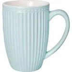 GreenGate Alice Everyday Hoher Latte Becher mit Henkel, pale blue
