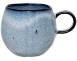 Bloomingville Sandrine Tasse | Steingut, &Oslash;8.5 x H8cm, blau