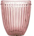 GreenGate Wasserglas Alice von GreenGate, 9,5 cm, &Oslash; 8,5 cm, pale pink