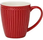 GreenGate Becher Alice Everyday mit Henkel, red