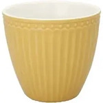 GreenGate Latte Tasse Alice Everyday, honey mustard