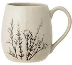 Bloomingville Tasse Bea aus Steingut, 400 ml, &Oslash; 10 cm, H&ouml;he 10,5 cm, natur