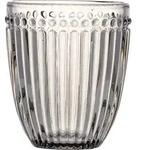 GreenGate Wasserglas Alice, 9,5 cm, &Oslash; 8,5 cm, grau