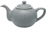 GreenGate Teekanne Alice, stone grey