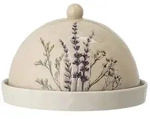 Bloomingville Butterdose Bea aus Steingut, &Oslash; 15 cm, H&ouml;he 10 cm, natur