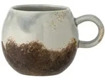 Bloomingville Tasse Paula aus Steingut, &Oslash; 9xH8 cm, wei&szlig;