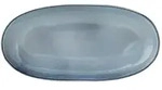 Bloomingville Servierplatte Sandrine, L34 x B16cm, blau
