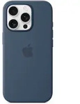 Apple iPhone 16 Pro Silicone Case Denim Schutzh&uuml;lle mit MagSafe (MYYK3ZM/A)