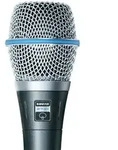 Shure Beta 87A Dynamisches Gesangsmikrofon mit Supernierencharakteristik