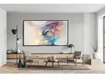 AEON Free &ndash;Projektionsleinwand mit schmalem Rahmen-Elite Screens, framed projection