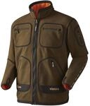 H&auml;rkila Kamko Fleece Jacke Hunting Green/Orange Blaze 1025001530014