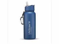 LifeStraw Outdoor-Wasserfilter "Go Edelstahl " Membran-Mikrofilter 700ml