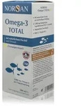 Norsan Omega 3 Total &ndash; Nat&uuml;rliches Fisch&ouml;l & Oliven&ouml;l mit Zitronengeschmack (200