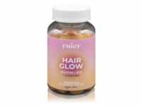 Yuicy Hair Glow Orangen Vitamin Fruchtgummis mit Biotin, B12 und 8 Essentials -