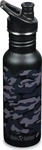 Klean Kanteen Narrow 532 ml Trinkflasche (Sport Cap) Black Camo (KK1008924)