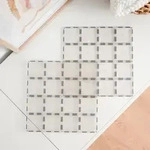 CONNETIX Baseplates Clear Magnetische Basisplatten 2 Stk - 30x30 cm,...
